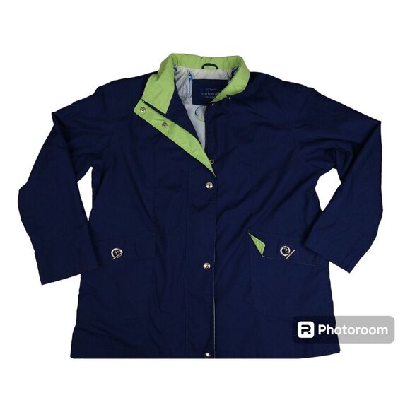 Mackintosh Jackets & Blazers - Mackintosh New England Women's Blue Lightweight Spring Jacket Size XL